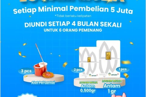 Promo Undian Logam Mulia di Toko Mas An An!